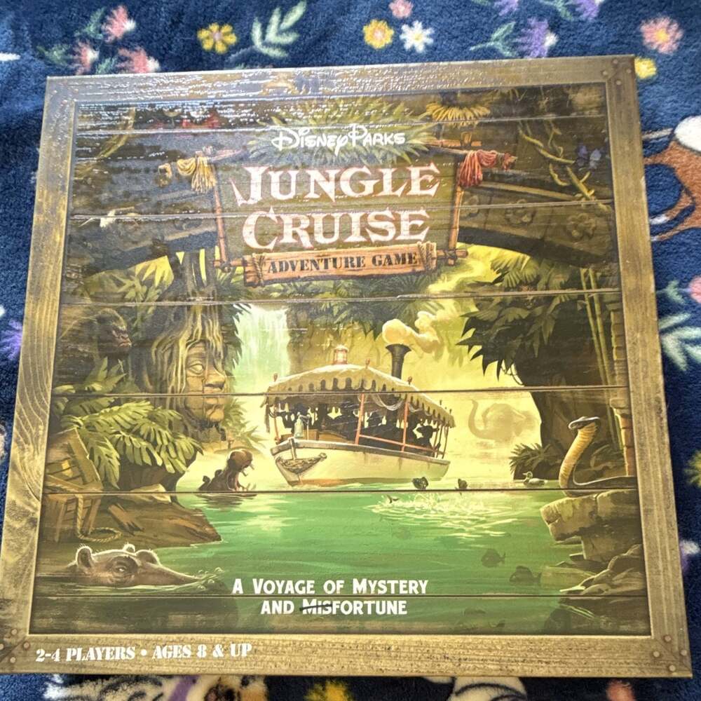 Disney Jungle Cruise Adventure Board Game 2020